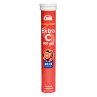 GS Extra C 500 mg červený pomaranč 20 + 5 šumivých tabliet