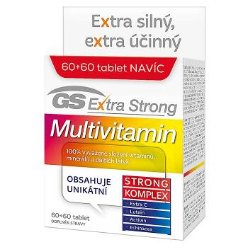 GS Extra Strong Multivitamin 60+60 tabliet