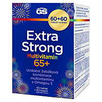 GS Extra strong multivitamín 65+ 60 tabliet + 60 kapsúl NAVYŠE