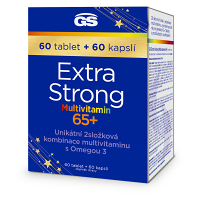 GS Extra strong multivitamín 65+ 60 tabliet + 60 kapsúl