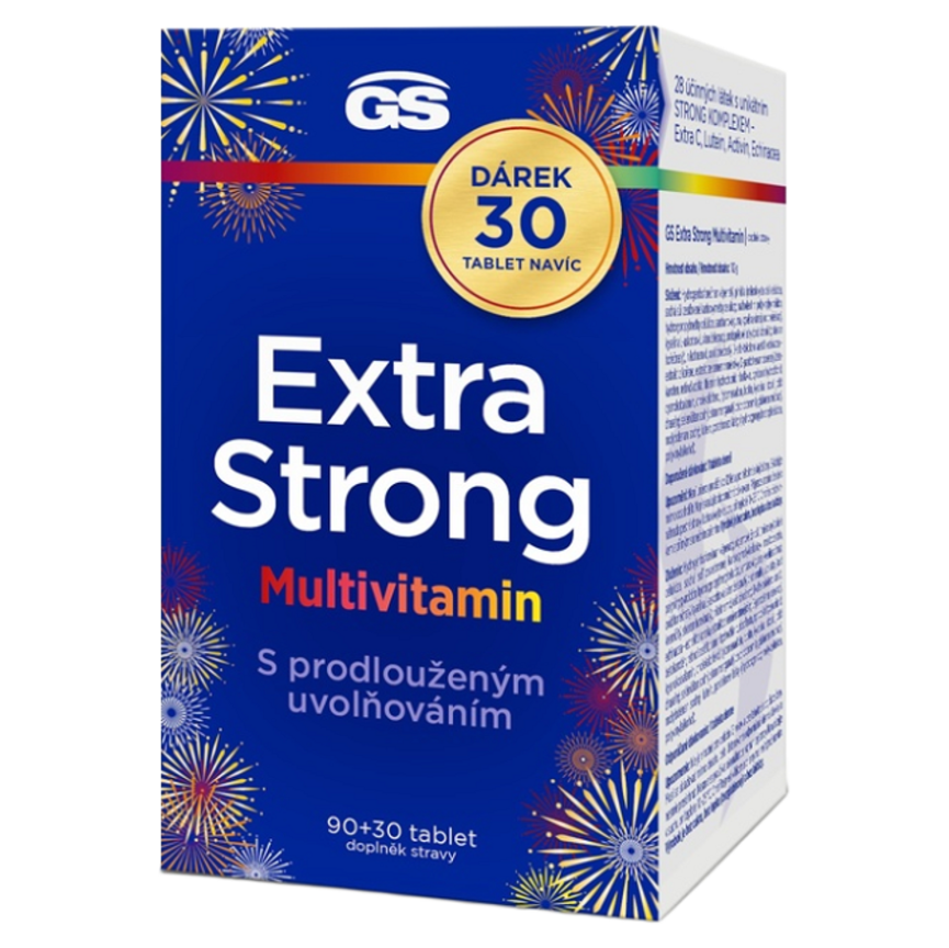 GS Extra Strong Multivitamin tablety s postupným uvoľňovaním 120 tbl kúpite na Mojalekaren.sk