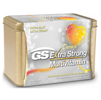 GS Extra Strong Multivitamin v plechovej krabičke 120 tabliet