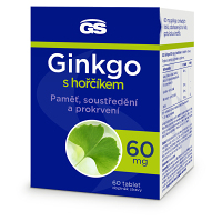 GS Ginkgo 60 mg s horčíkom 60 tabliet