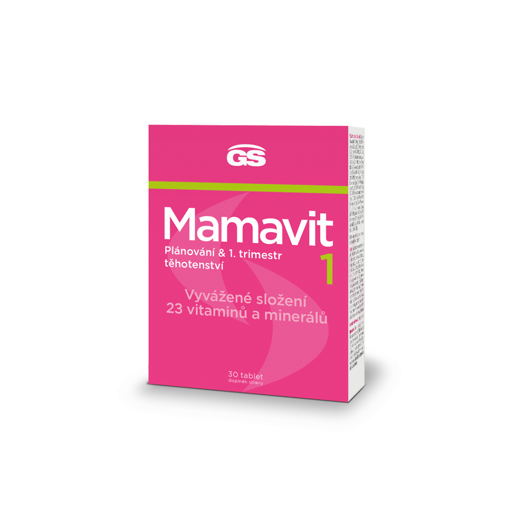 GS Mamavit 1 Plánovanie a 1.trimester 30 tablet kúpite na Mojalekaren.sk