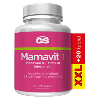 GS Mamavit 1 Plánovanie a 1 trimester XXL 90 + 20 tabliet