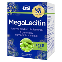 GS MegaLecitín 130 + 20 kapsúl NAVYŠE
