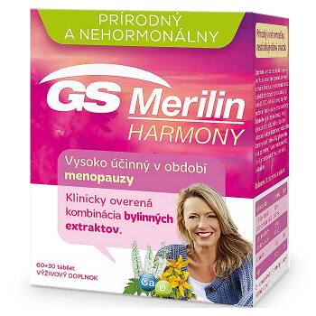GS Merilin Harmony výživa pri menopauze 60 + 30 tabliet ZADARMO