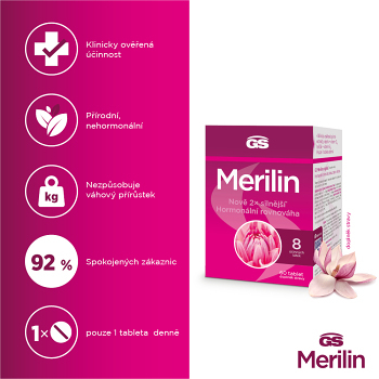 GS Merilin original 60 tabliet (Klimaktérium) - Prírodné, Viaczložkové - obrázok 4/4