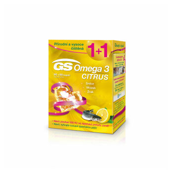 GS Omega 3 Citrus 90+90 kapsúl darček 2018