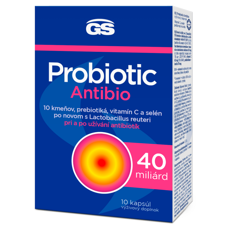GS Probiotic Antibio kapsuly s probiotikami 10 cps kúpite na Mojalekaren.sk