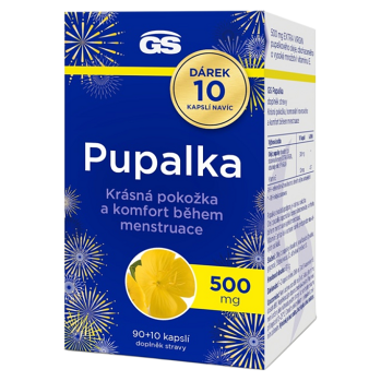 GS Pupalka 90+10 kapsúl NAVYŠE (Vitamíny na pleť) - Viaczložkové