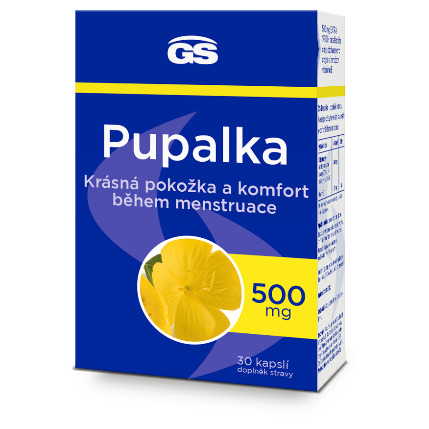 GS Pupalka Forte s vitamínom E kapsuly pre pokojnú menštruáciu 30 cps kúpite na Mojalekaren.sk