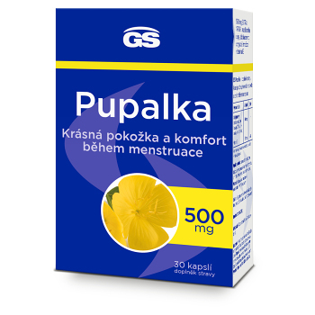 GS Pupalka 500 mg 30 kapsúl