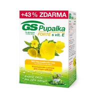 GS Pupalka Forte s vitamínom E 70+30 kapsúl ZADARMO
