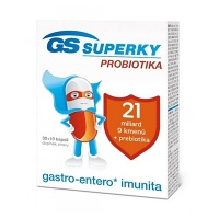 GS Superky probiotiká 30 + 10 kapsúl zdarma