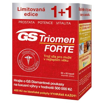 GS Triomen Forte 60+60 kapsúl darček 2017