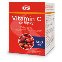 GS Vitamín C 500 mg so šípkami 50 + 10 tabliet