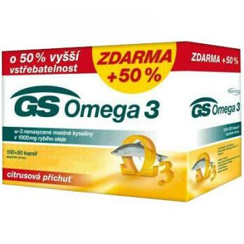 GS Omega 3 - 100 + 50 kapsúl