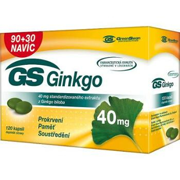 GS Ginkgo 40 mg 90+30 kapsúl ZDARMA
