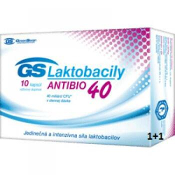 GS Laktobacily ANTIBIO 40 – 10x10 kapsúl