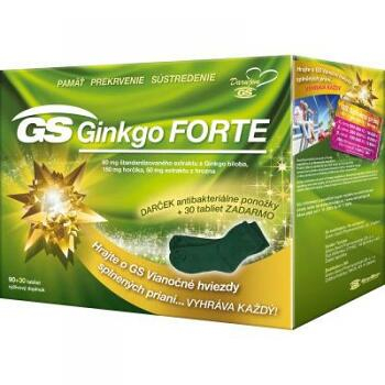 GS Ginkgo Forte 90 + 30 tabliet + DARČEK
