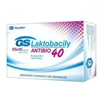 GS Laktobacily antibio 40 - 10 x 10 kapsúl