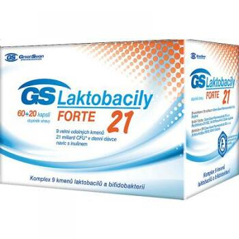 GS Laktobacily FORTE 21 – 60+20 kapsúl