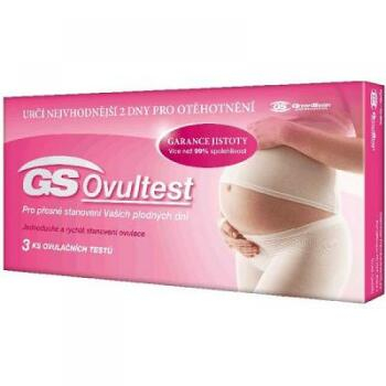 GS Ovultest 3 ks ovulačných testov