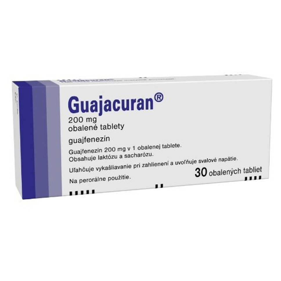 GUAJACURAN 200 mg 30 tabliet kúpite na Mojalekaren.sk