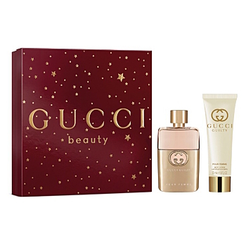 GUCCI Guilty EDP 50 ml + telové mlieko 50 ml Darčekové balenie (Kozmetické balíčky) - Parfumované