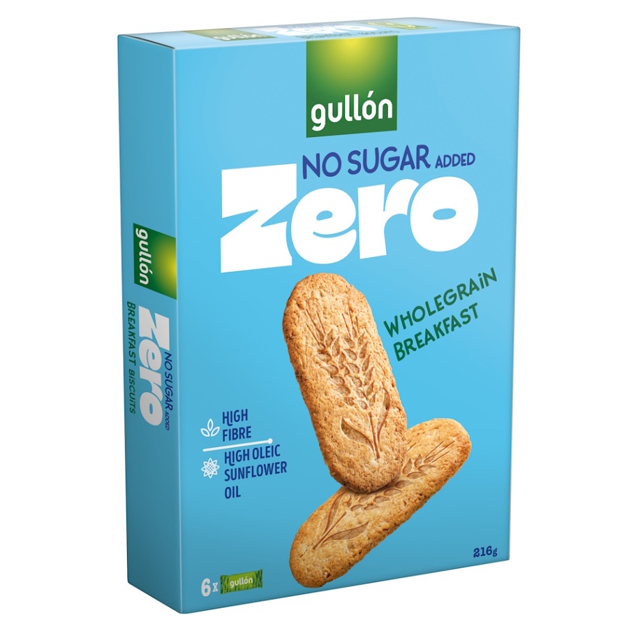 E-shop GULLÓN Breakfast biscuits sušienky s celozrnnými cereáliami 216 g