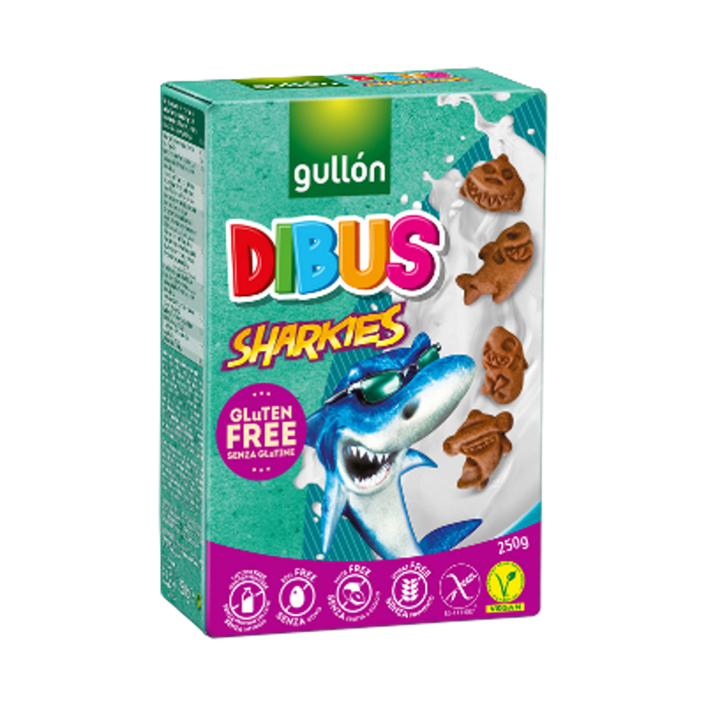 E-shop GULLÓN Sharkies sušienky bez lepku 250 g