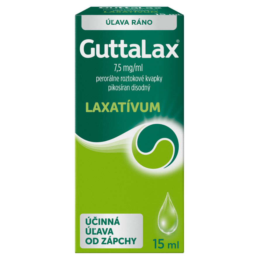 GUTTALAX Preháňadlo kvapky, roztok 15 ml kúpite na Mojalekaren.sk