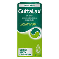 GUTTALAX Preháňadlo kvapky, roztok 15 ml