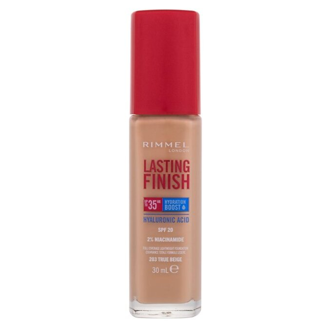 RIMMEL LONDON Lasting Finish SPF20 Make-up 35H 203 True Beige 30 ml