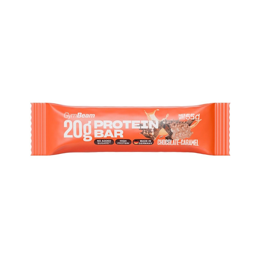 GymBeam 20 g Protein Bar proteínová tyčinka bez pridaného cukru príchuť Chocolate Caramel 55 g kúpite na Mojalekaren.sk