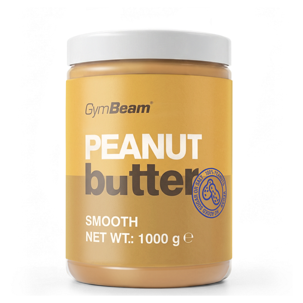 E-shop GYMBEAM Arašidové maslo 100% chrumkavé 900 g