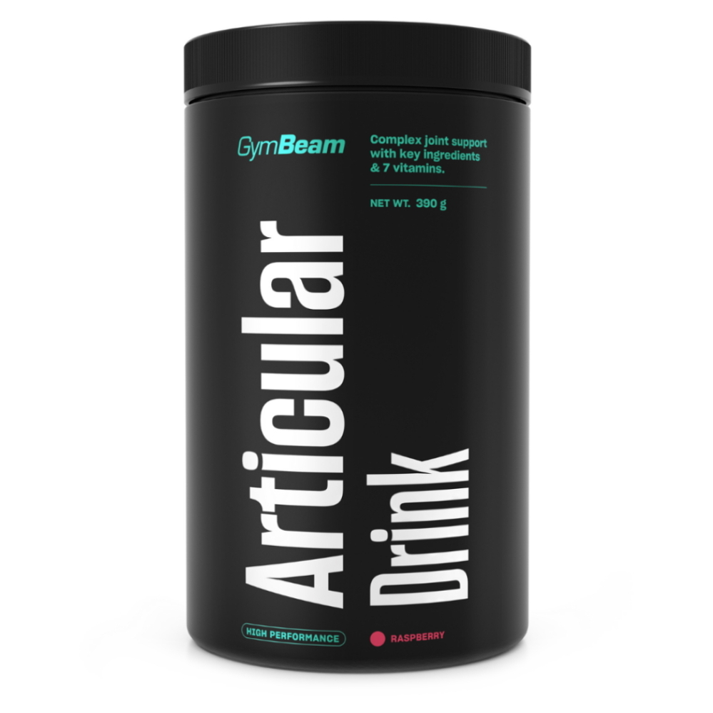 GymBeam Articular Drink kĺbová výživa príchuť Raspberry 390 g