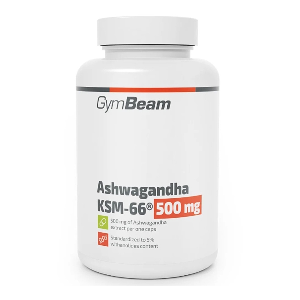 GYMBEAM Ashwagandha KSM-66® 500 mg 90 kapsúl