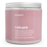 BEASTPINK Colla Pink príchuť jahodová limonáda 240 g