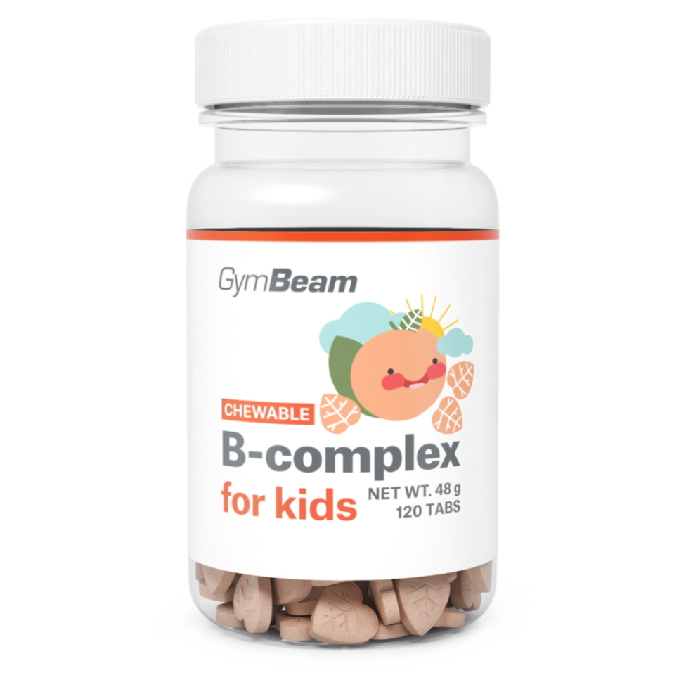 GymBeam B-Complex for Kids komplex vitamínu B príchuť Apricot 120 tbl kúpite na Mojalekaren.sk