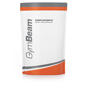 GYMBEAM Creatine 100% monohydrate unflavored 1000 g (Monohydrát)