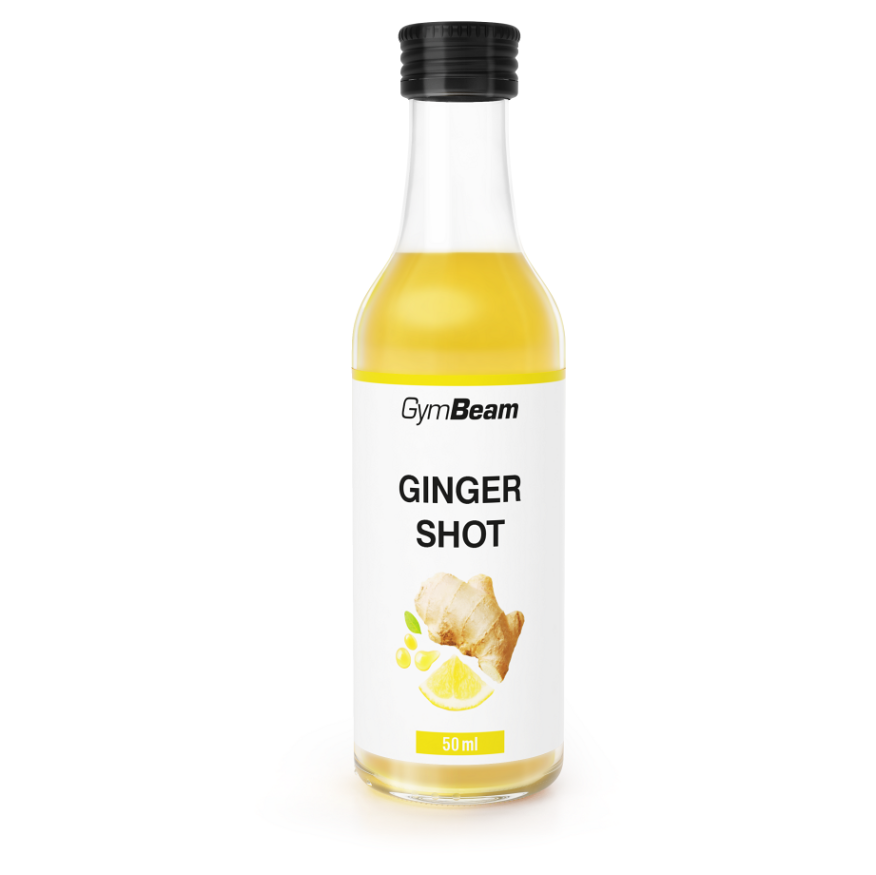 GymBeam Ginger Shot ovocná šťava so zázvorom 50 ml