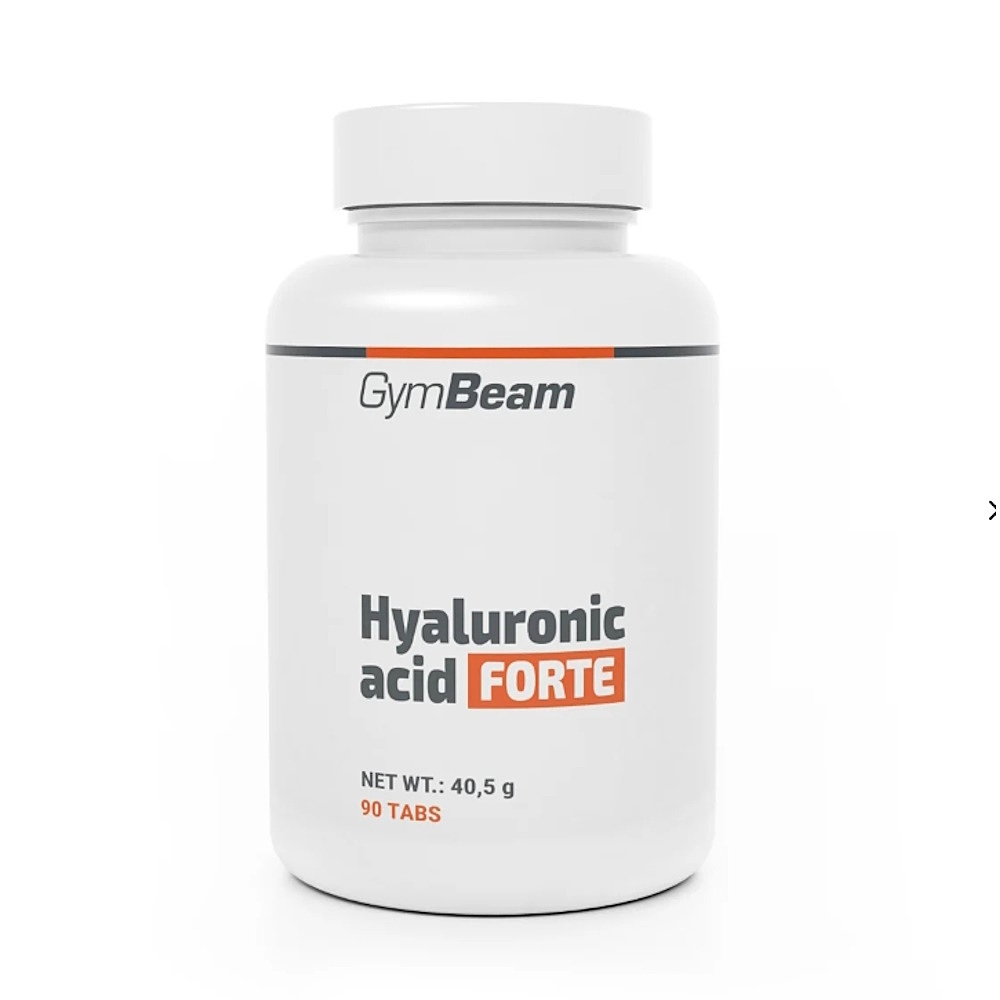 GymBeam Hyaluronic Acid Forte tablety s kyselinou hyalurónovou 90 tbl