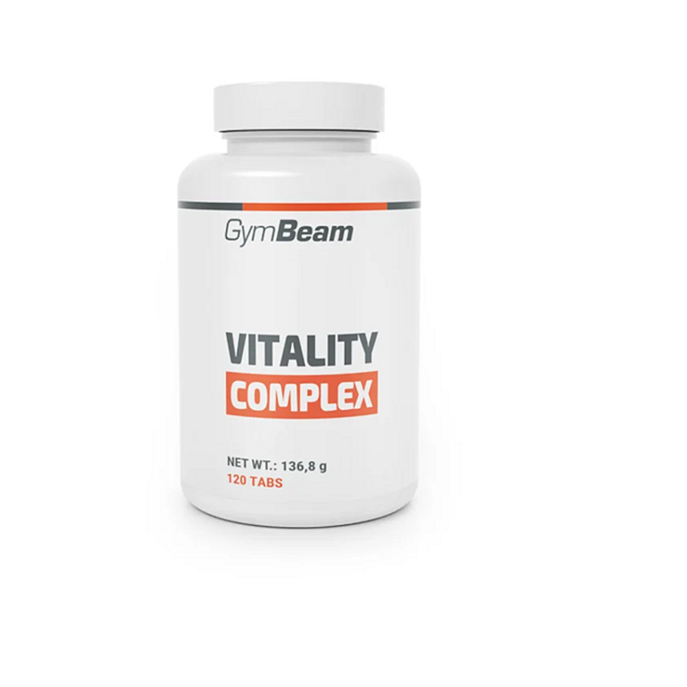 GymBeam Multivitamin Vitality Complex tablety s multivitamínovým komplexom 120 tbl