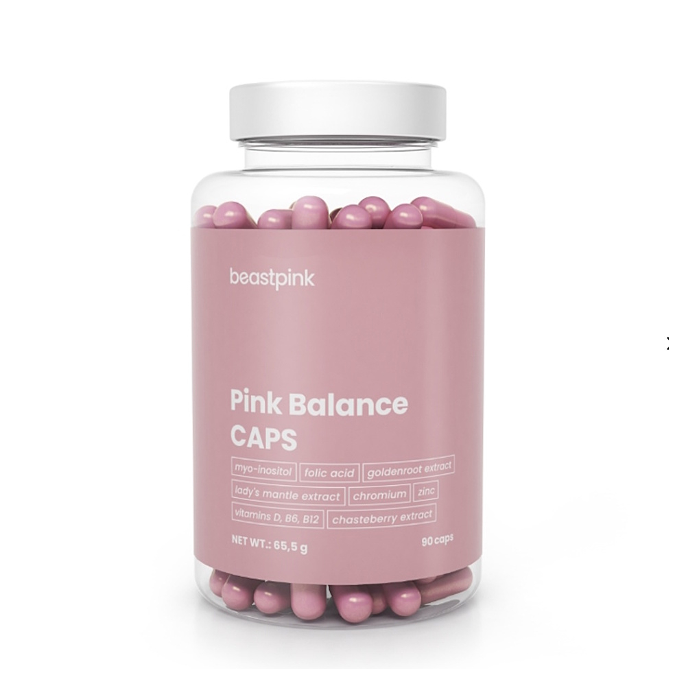 GYMBEAM Pink balance 90 kapsúl
