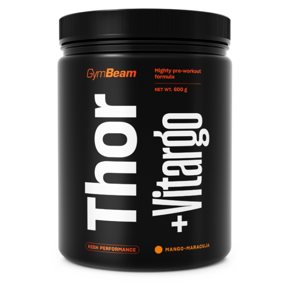 GYMBEAM Thor fuel vitargo predtréningový stimulant mango maracuja 600 g