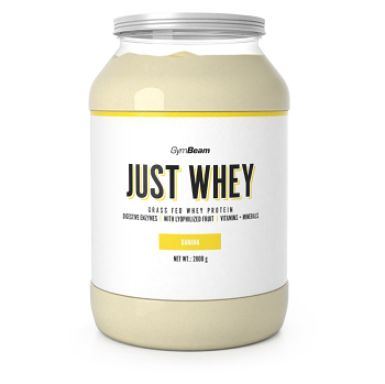 GYMBEAM Protein just whey banán 2000 g (Viaczložkové proteíny) - Instantné, Proteinové, Pred výkonom