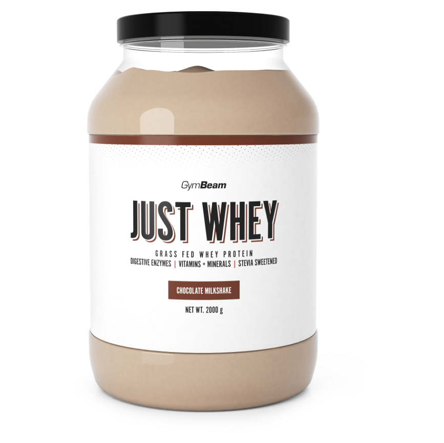 GYMBEAM Protein Just Whey čokoládový milkshake 2000 g kúpite na Mojalekaren.sk