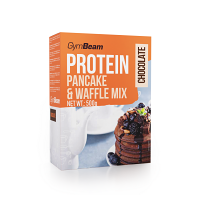 GYMBEAM Proteínové palacinky pancake & waffle mix čokoláda 500 g